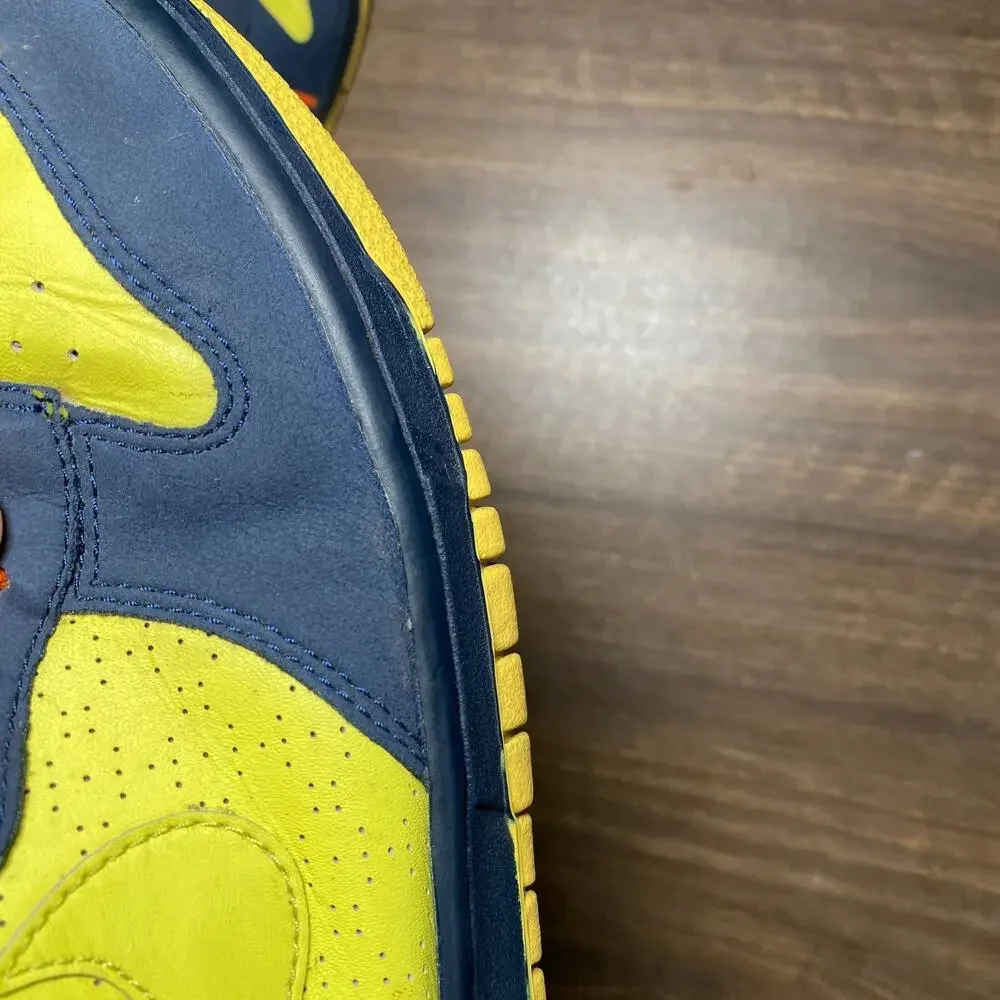 Nike Dunk High Homer Simpson 2009 Yellow Varsity Maize Size 10.5 317982-772